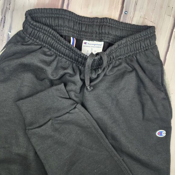 Champion Other - Champion Men's Small Powerblend Fleece Jogger C Logo Black (26"-32"x32") stretch